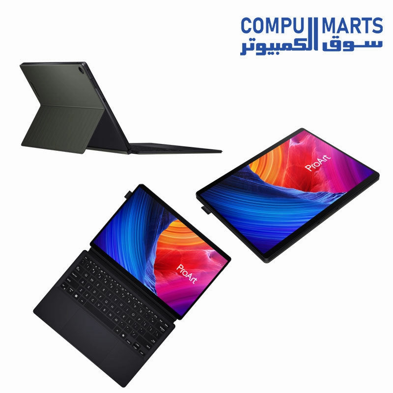 ASUS  ProArt PZ13 (HT5306) 2 in 1 Detachable Laptop; Copilot  PC