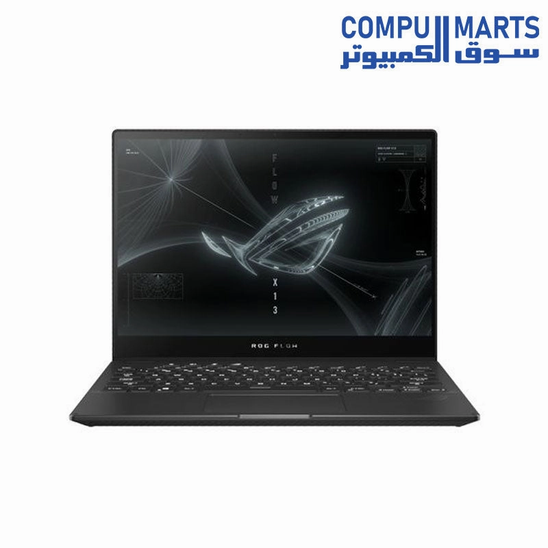 ASUS ROG Flow X13 GV301QE-K6054T Gaming Laptop - AMD Ryzen 9 5900HS, 16GB, 512GB SSD, NVIDIA RTX 3050Ti 4GB, 13.4-Inch WUXGA 120Hz, Win10