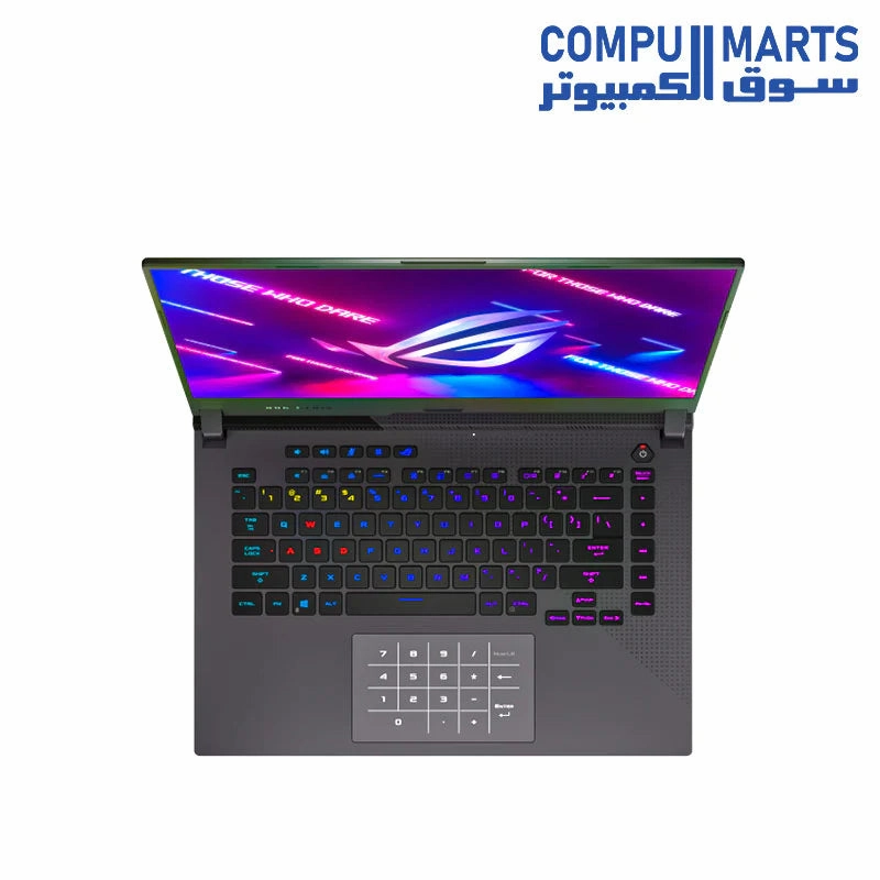 ASUS ROG Strix G15 G513IE-HN006W R7 4800H RTX 3050Ti 4GB GDDR6 15.6-Inch FHD 144Hz 16GB DDR4 512 SSD PCIe 3.0 NVMe M.2 SSD WIN11