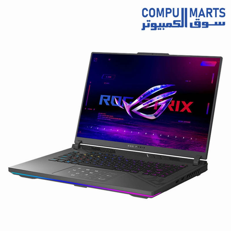 ASUS ROG Strix G16 (2023) Gaming Laptop, 16" WUXGA 16:10 165Hz Display, Intel Core i9-13980HX, 16GB RAM, 1 TB SSD, NVIDIA GeForce RTX 4070 8GB, RGB ENG Keyboard, Win 11, Black | 90NR0D41-M00120