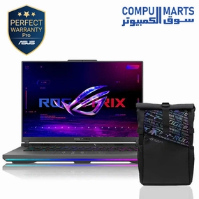 ASUS ROG Strix G16 G614JV-N3487W | 13th Gen Intel Core i7-13650HX Processor | DDR5 16GB | 1TB PCIe 4.0 NVMe M.2 SSD | NVIDIA GeForce RTX 4060 Laptop GPU 8GB | 16" FHD  16:10 (1920 x 1200, WUXGA) | WIN 11| ROG BAG motherboard,pc