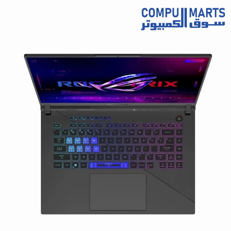 ASUS ROG Strix G16-G614JVR-N3044W Gaming Laptop-intel core i9-14900HX-NVIDIA GeForce RTX 4060-RAM16 GB-1TB PCIe SSD-16"inch-165Hz WIN11 Home  ROG Backpack