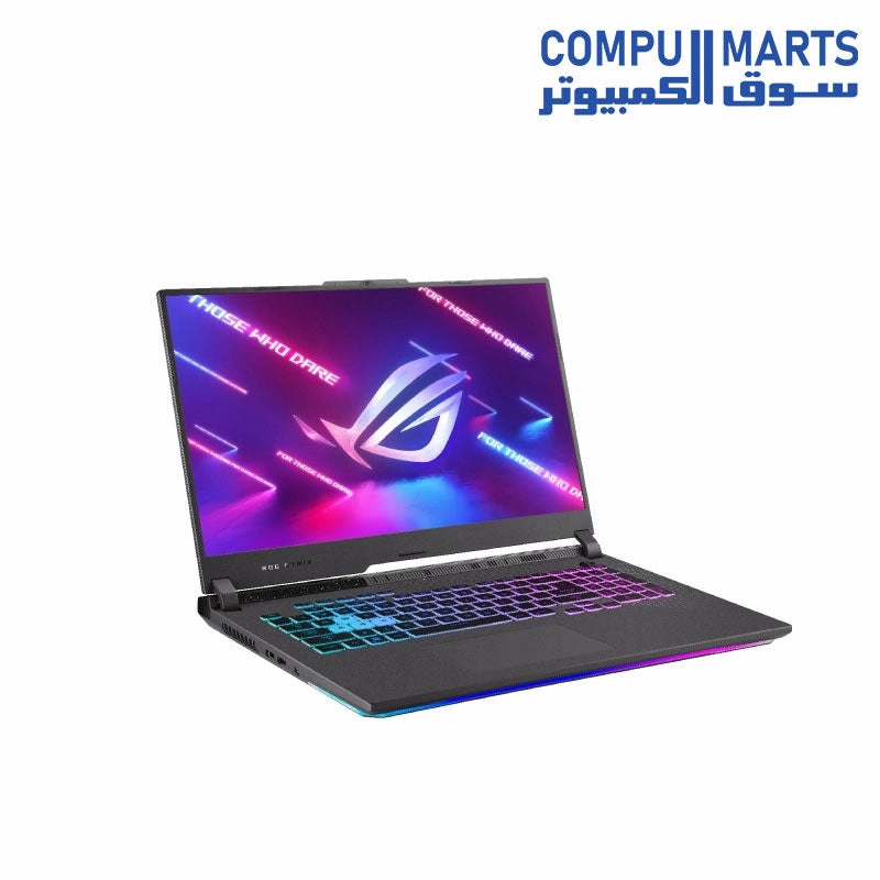 Asus ROG Strix G17 G713PV-HX019W Gaming Laptop 17.3-inch FHD 144Hz AMD R9 7845HX 16GB RAM 1TB SSD RTX 4060 8GB Win11   ROG Backpack, 90NR0C34-M00BL0