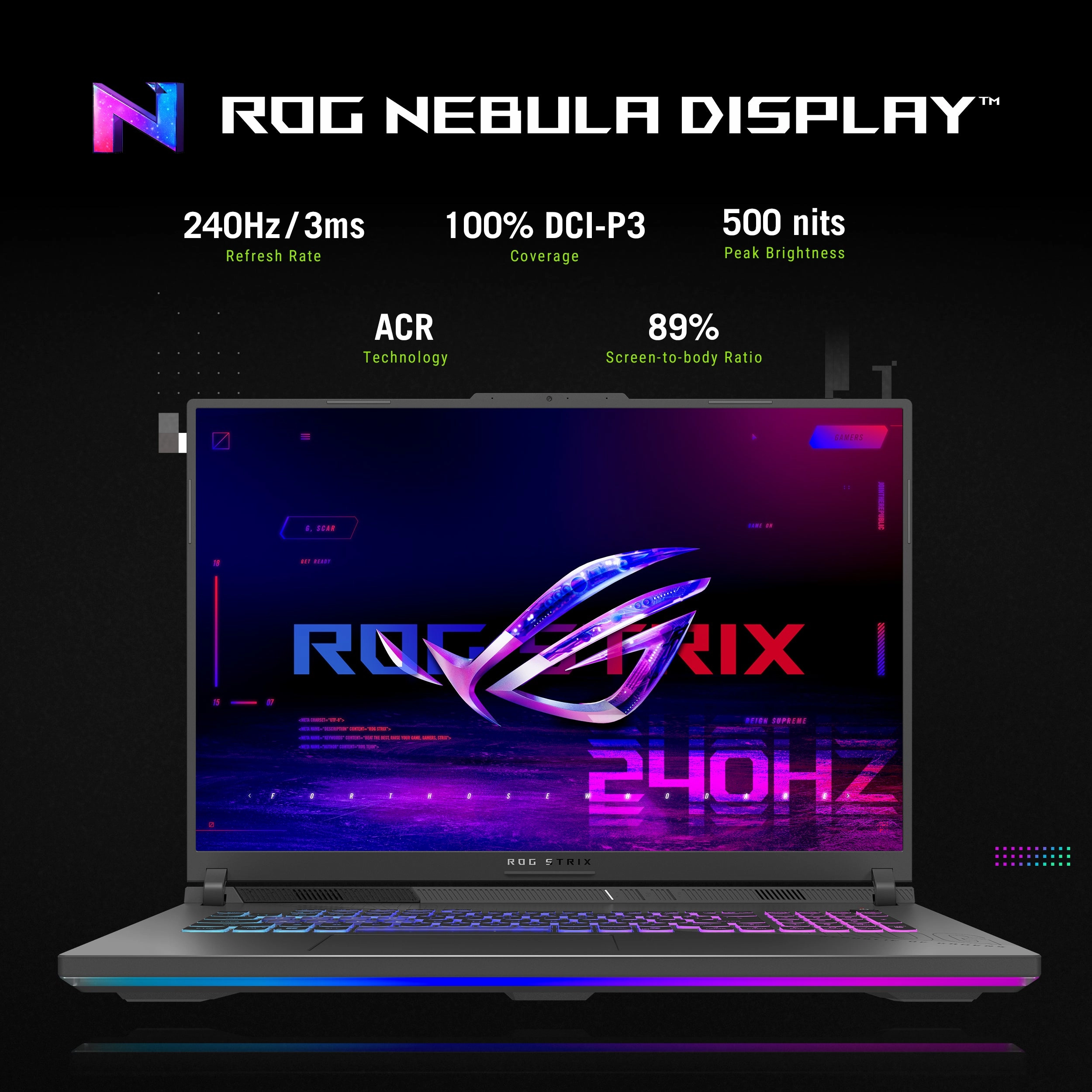 ASUS ROG Strix G18 G814PM-ES96 Gaming Laptop