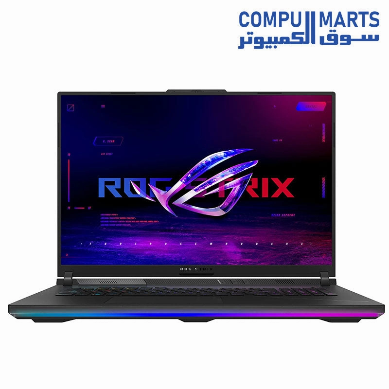 ASUS ROG Strix Scar 18 G834JY-XS97 Intel Core i9 13980HX 24 core, NVIDIA RTX 4090 16GB GDDR6, 32GB DDR5 4800MHz, 2TB PCIe SSD NVMe M.2, 18 Nebula Display, 16:10 QHD 240Hz 3ms, Wi-Fi 6E, Windows 11 Pro