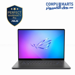Asus ROG Zephyrus G16 GU605MY-QR061W, Intel Core Ultra 9 185H, 32GB RAM, 2TB SSD, NVIDIA RTX 4090 graphics, 16-inch 2.5K OLED screen, Windows 11 - Gray motherboard,pc