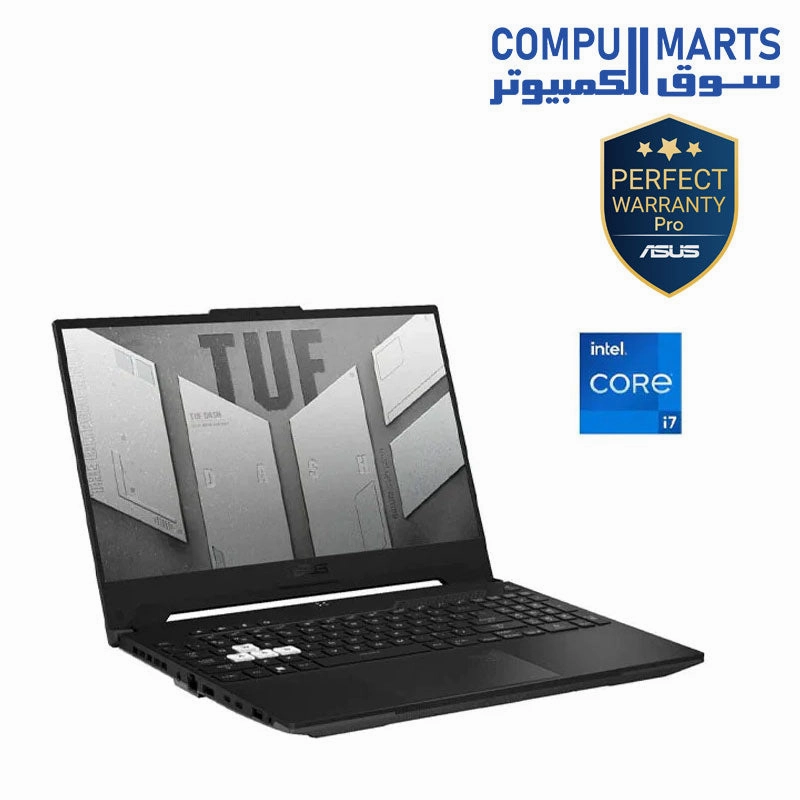 ASUS TUF DASH F15 (2022) FX517ZE-HN50W Core I7-12650H Laptop- RAM 16GB- DDR5- SSD 512GB-  FHD- 144HZ- RTX 3050TI - WIN 11 motherboard,pc