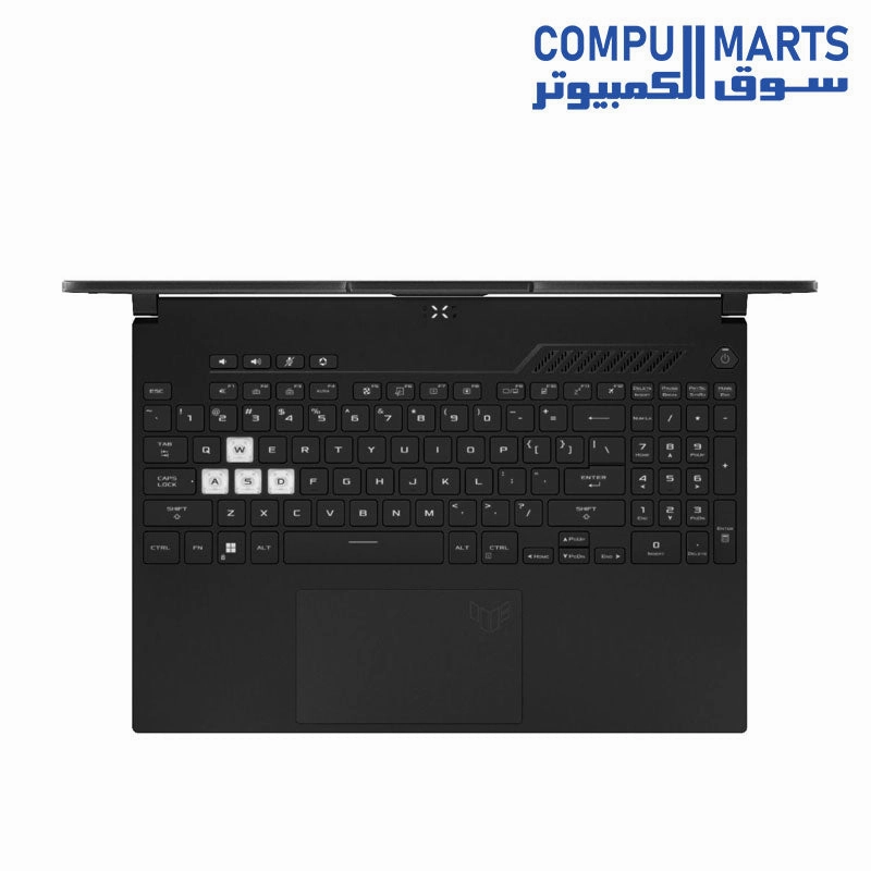 ASUS TUF DASH F15 FX517ZM-HN007W, i7-12650H, 16GB,512GB SSD, RTX 3060 6GB, 15.6 FHD 144Hz, Win11