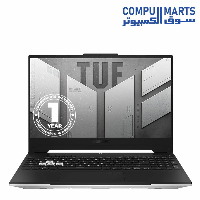 ASUS TUF Dash F15 FX517ZR 2022 (i7-12650H, 16GB RAM, 512GB NVMe SSD, RTX 3070 8GB, 15.6" FHD 144Hz, Windows 11)