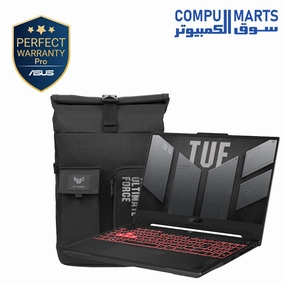 Asus TUF Gaming A15 FA507NU-LP007W R5 7535HS 8GB DDR5 512GB NVMe RTX 4050 IPS FHD 144Hz WIN 11   TUF Gaming VP4700 Backpack motherboard,pc