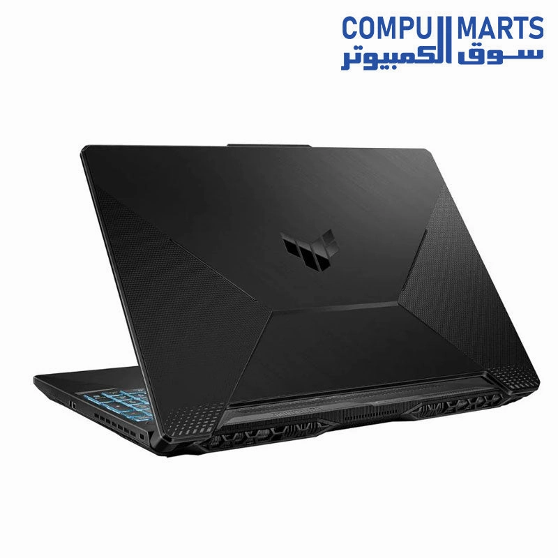 ASUS TUF Gaming F15 FX506HE-HN018W Graphite Black i7-11800H CPU 2.3GHz, 8GB RAM, 512GB SSD, NV RTX 3050 Ti, 4GB VRAM 15.6FHD 144Hz, HD Webcam, WIN11, Backlit-Eng-Arb-KB