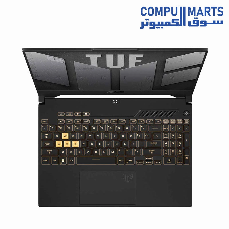 ASUS TUF Gaming F15 FX507ZC4-HN002W Intel Core i7-12700H - 16GB - 512GB SSD NVIDIA GeForce RTX 3050 - 15.6'' FHD - Win 11 - Mecha Gray