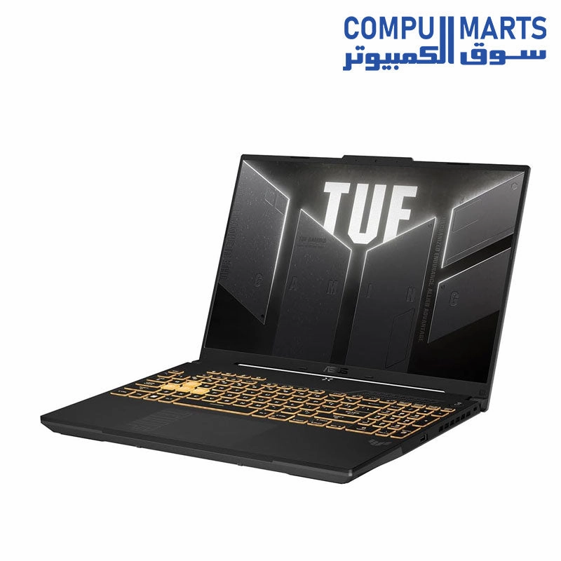 ASUS TUF Gaming F16 (FX607VU-RL805W) | Intel Core 5 210H | 8GB DDR5 RAM | 512GB M.2 NVMe PCIe 4.0 SSD | NVIDIA GeForce RTX 4050 | 16" FHD  (1920x1200) 16:10 144Hz | Windows 11