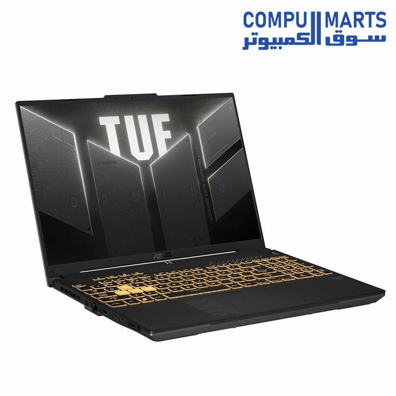 ASUS TUF Gaming F16 (FX607VU-RL805W) | Intel Core 5 210H | 8GB DDR5 RAM | 512GB M.2 NVMe PCIe 4.0 SSD | NVIDIA GeForce RTX 4050 | 16" FHD  (1920x1200) 16:10 144Hz | Windows 11