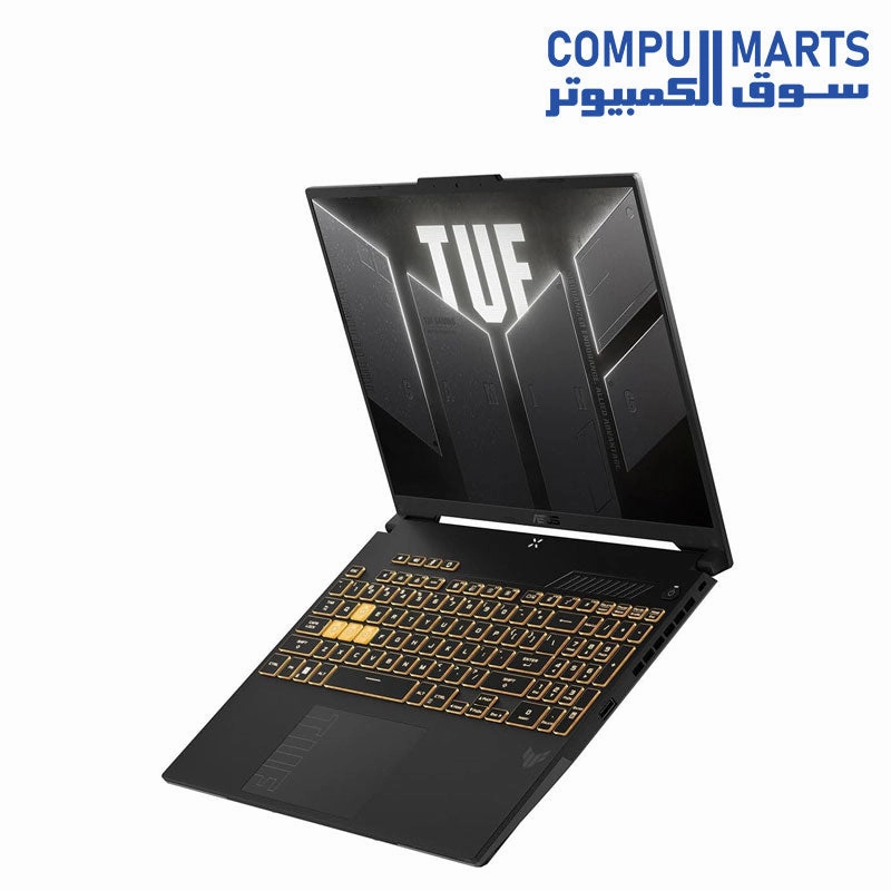 ASUS TUF Gaming F16 (FX607VU-RL805W) | Intel Core 5 210H | 8GB DDR5 RAM | 512GB M.2 NVMe PCIe 4.0 SSD | NVIDIA GeForce RTX 4050 | 16" FHD  (1920x1200) 16:10 144Hz | Windows 11