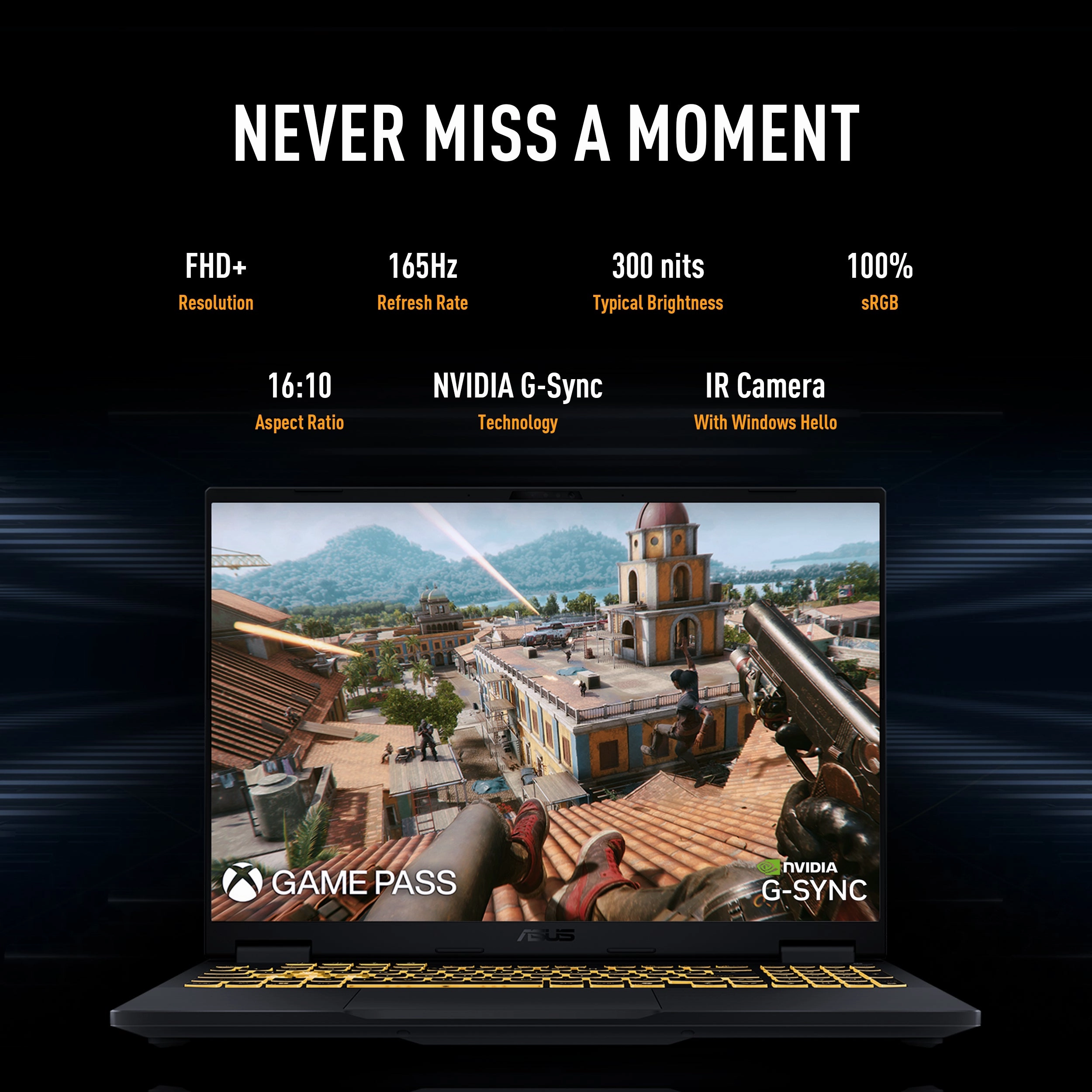 ASUS TUF Gaming F16 FX608JHR-DS74 Gaming Laptop