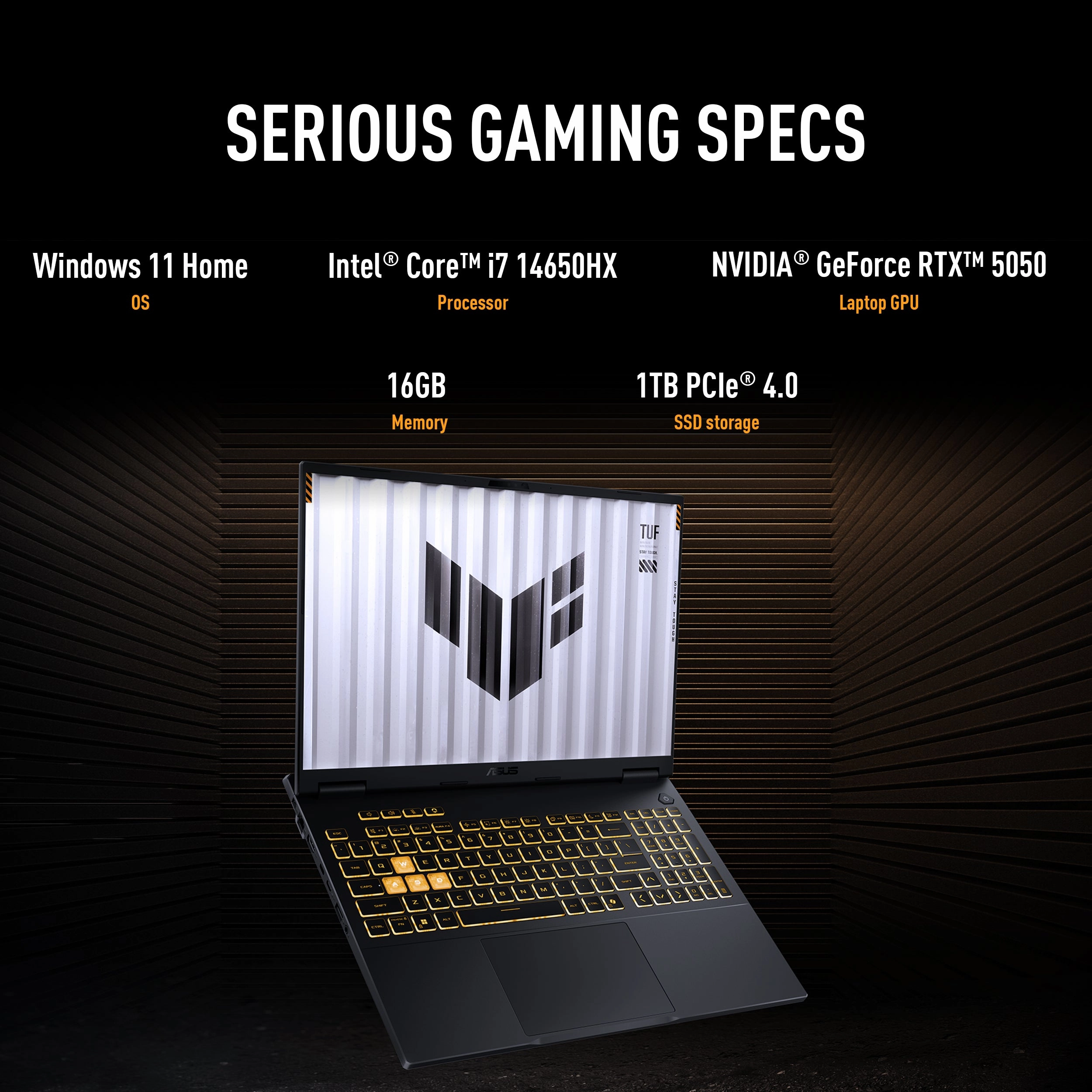 ASUS TUF Gaming F16 FX608JHR-DS74 Gaming Laptop
