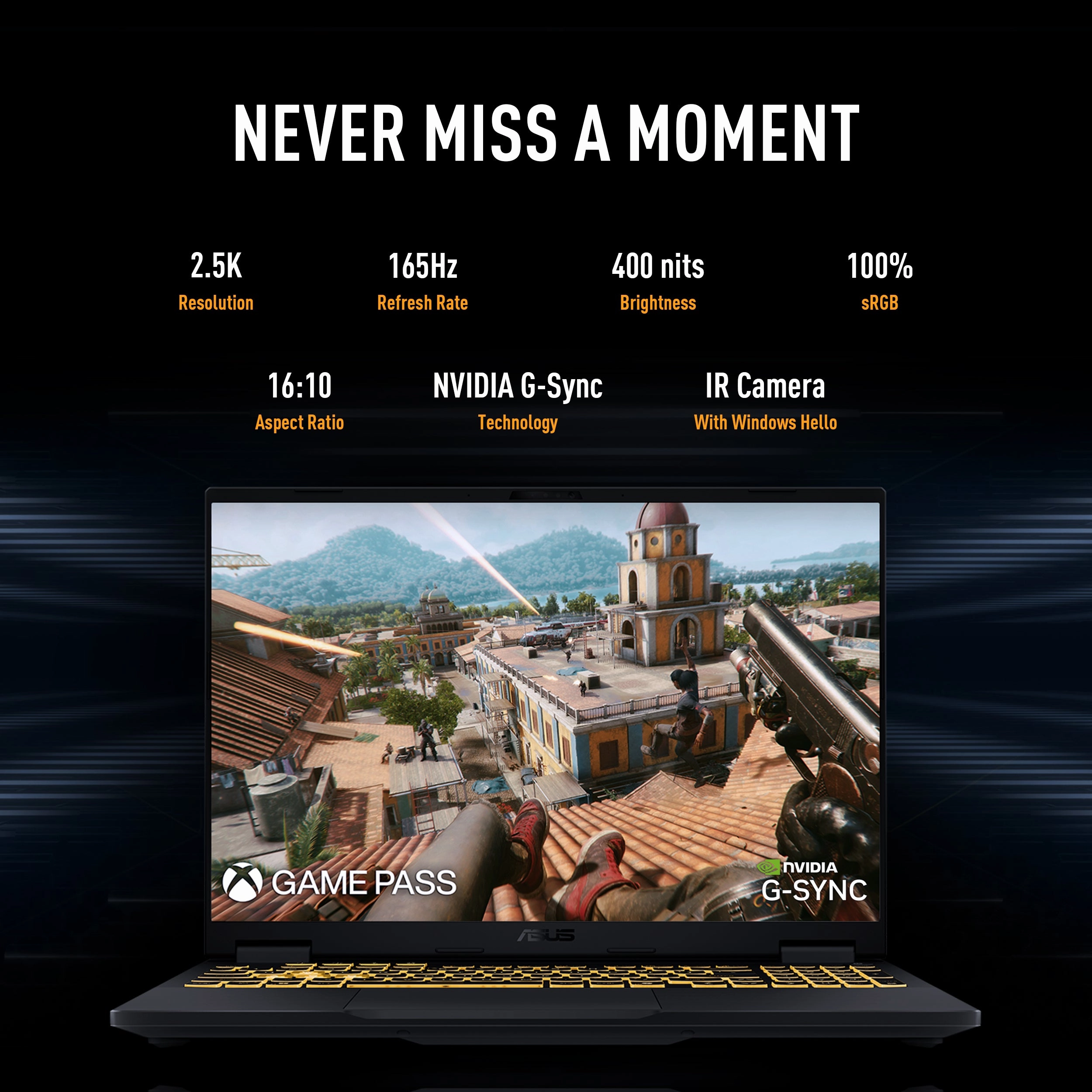 ASUS TUF Gaming F16 FX608JPR-DS76 Gaming Laptop