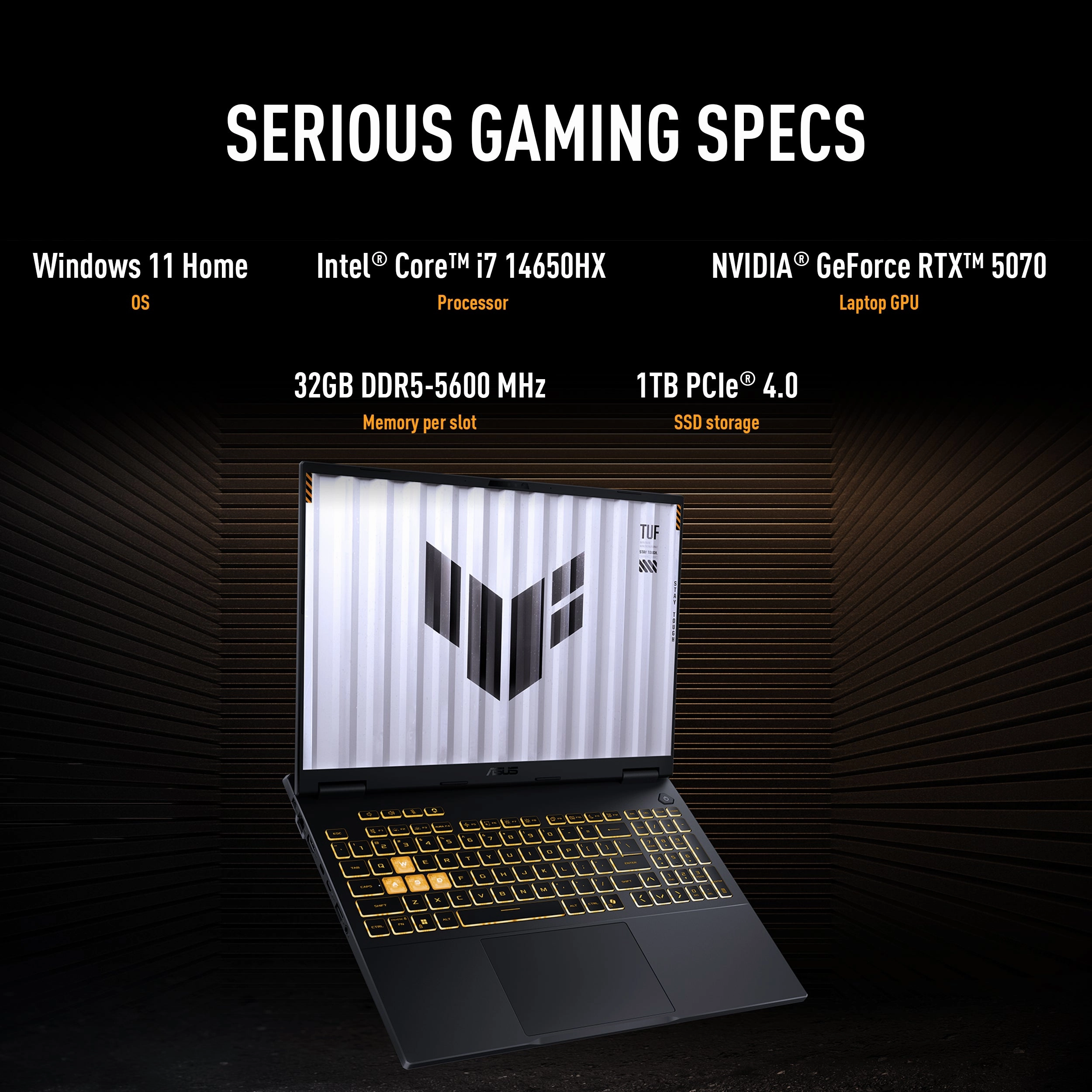 ASUS TUF Gaming F16 FX608JPR-DS76 Gaming Laptop