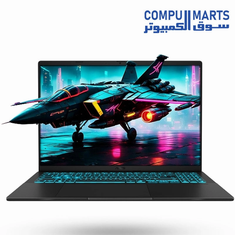 ASUS V16 V3067J 16" Gaming Laptop - Matte Black ( core i7-13650H 210H/16GB RAM/512GB SSD/GeForce RTX 3050/Win 11)