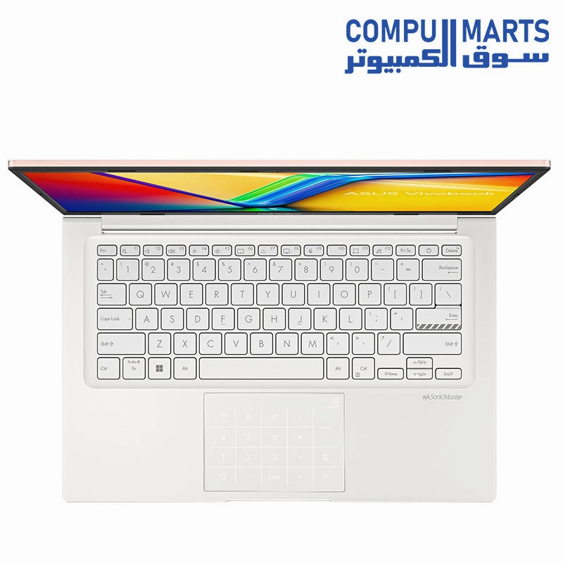 ASUS Vivobook 14 X1404VA-EB005W , Intel Core i5 1335U , 14"FHD , 8GB RAM , 512GB SSD , Intel UHD Graphics , Windows 11 Berry Pink