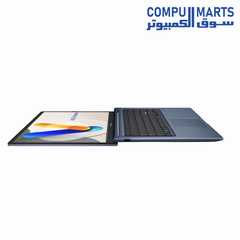ASUS Vivobook 15 X1504ZA-NJ003W Laptop Intel CORE i3-1215U ,4GB RAM DDR4 , 256GB SSD ,Intel Iris Xe Graphics 15.6-Inch FHD Win11 Quite Blue - 90NB1021-M00CE0
