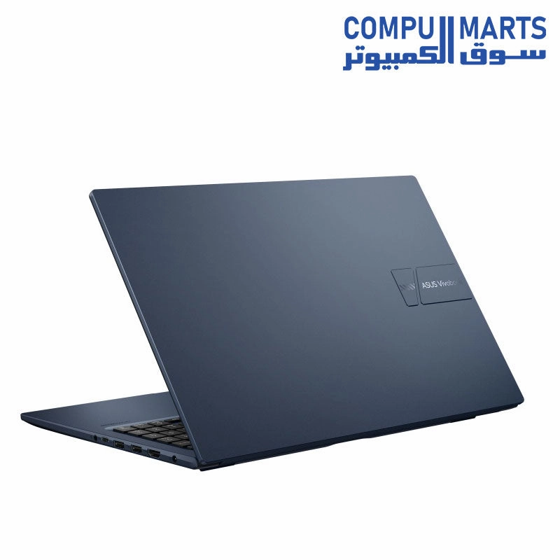 ASUS Vivobook 15 X1504ZA-NJ003W Laptop Intel CORE i3-1215U ,4GB RAM DDR4 , 256GB SSD ,Intel Iris Xe Graphics 15.6-Inch FHD Win11 Quite Blue - 90NB1021-M00CE0
