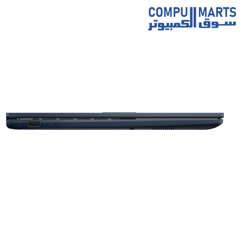 ASUS Vivobook 15 X1504ZA-NJ003W Laptop Intel CORE i3-1215U ,4GB RAM DDR4 , 256GB SSD ,Intel Iris Xe Graphics 15.6-Inch FHD Win11 Quite Blue - 90NB1021-M00CE0