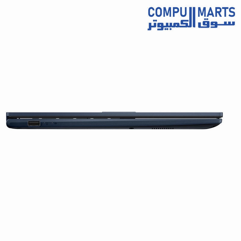 ASUS Vivobook 15 X1504ZA-NJ003W Laptop Intel CORE i3-1215U ,4GB RAM DDR4 , 256GB SSD ,Intel Iris Xe Graphics 15.6-Inch FHD Win11 Quite Blue - 90NB1021-M00CE0