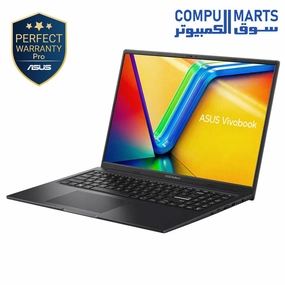 ASUS Vivobook 16X K3605ZC Laptop, Intel Core i7-12700H, 16GB RAM, 1TB SSD,16" WUXGA IPS 120Hz Display, Arabic K/B, Win11, Indie Black mini pc,computer