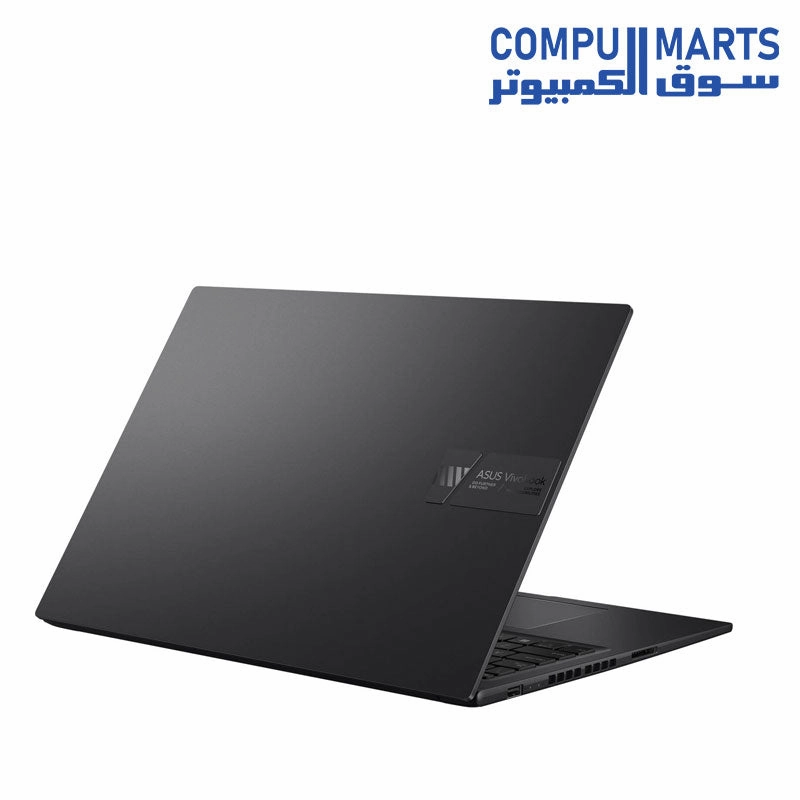 ASUS Vivobook 16X K3605ZC Laptop, Intel Core i7-12700H, 16GB RAM, 1TB SSD,16" WUXGA IPS 120Hz Display, Arabic K/B, Win11, Indie Black