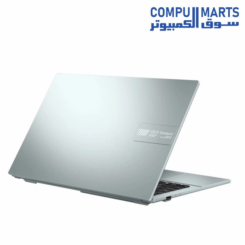 Asus Vivobook Go 15 E1504FA NJ001 Laptop, AMD Ryzen 3 7320U, 256GB SSD, 4GB RAM, 15.6 Inch, FHD LED 60Hz Display, AMD Radeon Graphics, FreeDOS - Green Grey