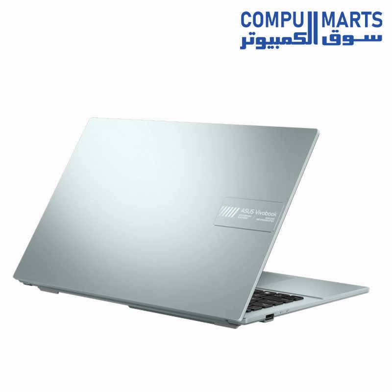 Asus Vivobook Go 15 E1504FA NJ001 Laptop, AMD Ryzen 3 7320U, 256GB SSD, 4GB RAM, 15.6 Inch, FHD LED 60Hz Display, AMD Radeon Graphics, FreeDOS - Green Grey