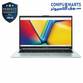 ASUS VivoBook Go 15 E1504GA-NJOO3W Laptop, Intel Core i3-N305 Processor, 15.6 Inch FHD Display, 256 GB SSD, 8 GB RAM DDR4, Intel UHD Graphics, Win11, Cool Silver - 90NB0ZT1-M00BA0 motherboard,pc