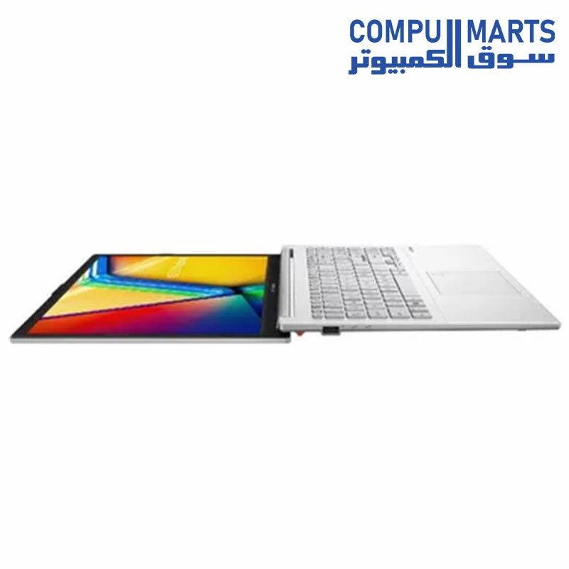 ASUS VivoBook Go 15 E1504GA-NJOO3W Laptop, Intel Core i3-N305 Processor, 15.6 Inch FHD Display, 256 GB SSD, 8 GB RAM DDR4, Intel UHD Graphics, Win11, Cool Silver - 90NB0ZT1-M00BA0