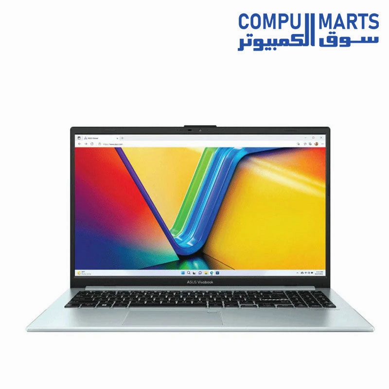ASUS Vivobook Go 15 OLED - E1504FA-OLED005W - Ryzen 5 7520U- LPDDR5 8GB - 512GB M.2 NVMe-15.6-inch FHD (1920 x 1080) OLED - Win11