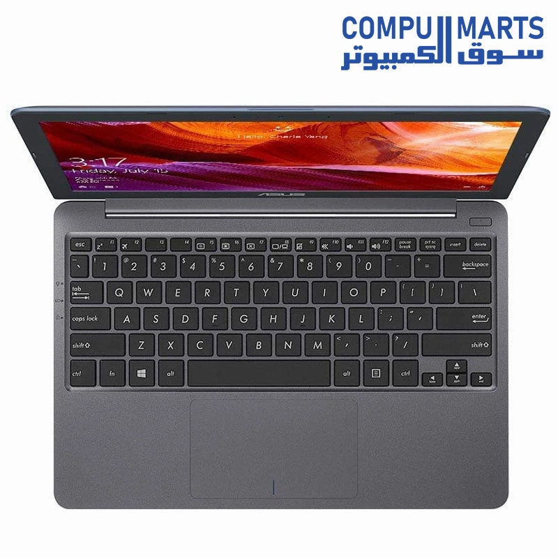 ASUS VivoBook Intel Celeron N3350 RAM 4GB, 500GB, Windows 10 Home, 11.6 HD, Star Grey