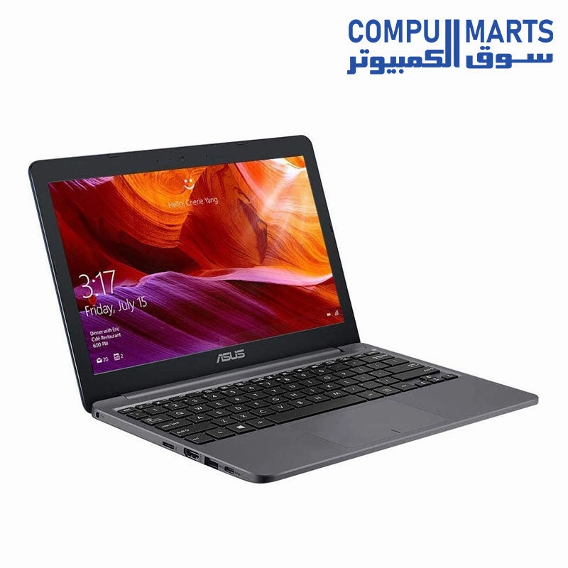 ASUS VivoBook Intel Celeron N3350 RAM 4GB, 500GB, Windows 10 Home, 11.6 HD, Star Grey