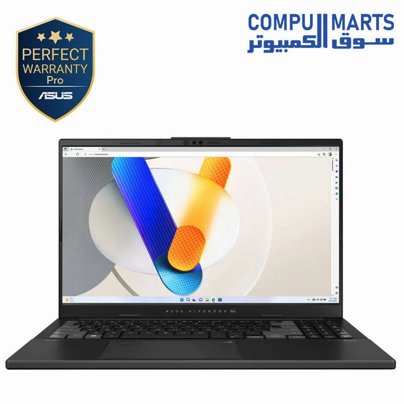 ASUS Vivobook Pro 15 OLED N6506MU-MA011W, Core Ultra 9 185H, 16GB RAM, 1TB SSD, GeForce RTX 4050 6GB, 15.6" 3K OLED 120Hz,Win11 Home motherboard,pc
