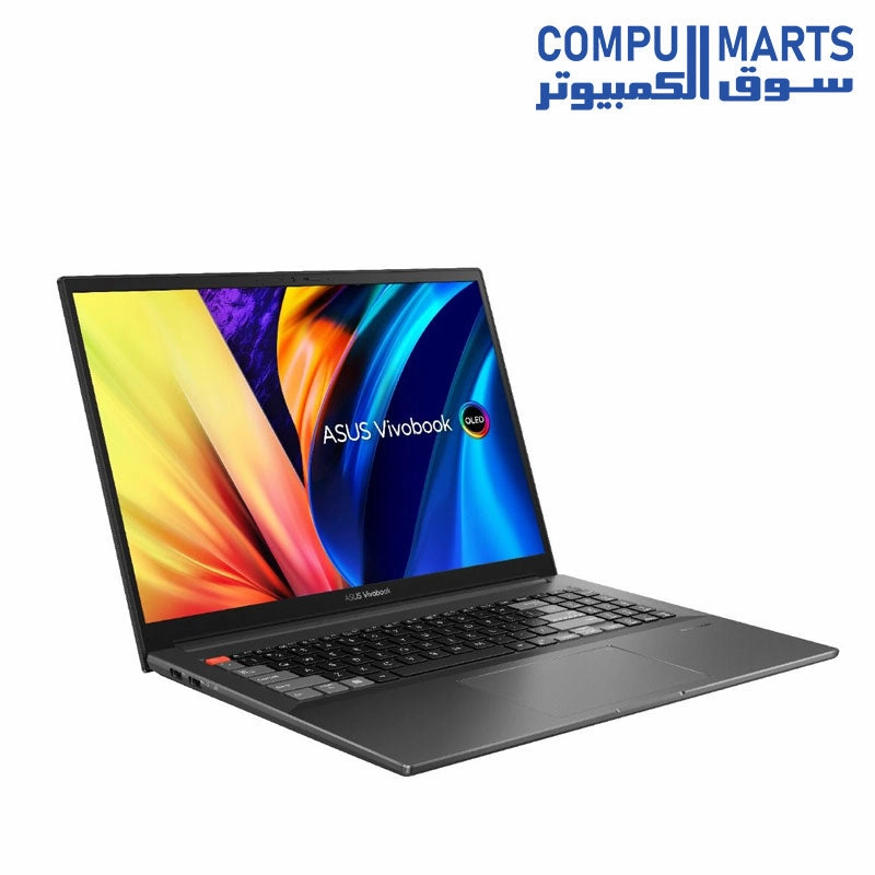 Asus VivoBook Pro X16 OLED Laptop (M7600QC-OLED007W), AMD Ryzen 7 5800H, 16GB RAM, 1TB SSD, NVIDIA GeForce RTX 3050-4GB GDDR6, 16 Inch 4K OLED, Windows 11, Grey