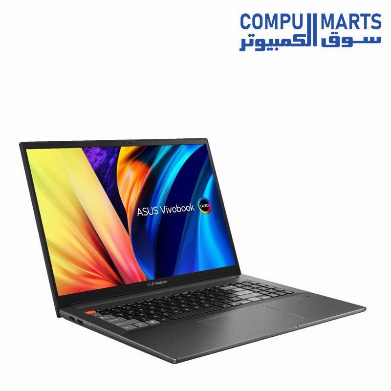 Asus VivoBook Pro X16 OLED Laptop (M7600QC-OLED007W), AMD Ryzen 7 5800H, 16GB RAM, 1TB SSD, NVIDIA GeForce RTX 3050-4GB GDDR6, 16 Inch 4K OLED, Windows 11, Grey