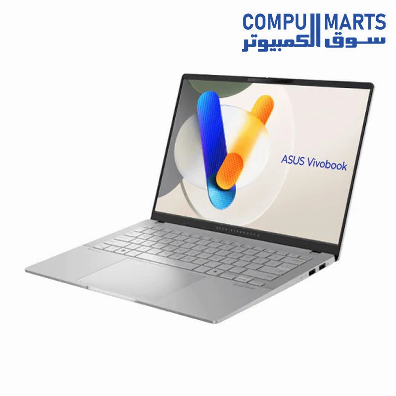 ASUS Vivobook S14 OLED M5406UA-QD055W - AMD Ryzen 9 8945HS - 16GB DDR5 - 512GB SSD - AMD XDNA NPU up to 16TOPS - 14 WUXGA  - Win 11 ( 90NB1461-M002Z0 )