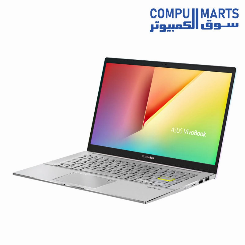 Asus Vivobook S14 S433EQ-AM07GW Intel Core i7-1165G7, 16GB DDR4 Ram, 512GB SSD, Nvidia GeForce MX350 2GB GDDR5, 14 Inch - Win 11-Gaia Green