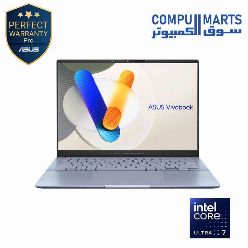 ASUS Vivobook S14 S5406SA-PP017W Laptop - Intel Core Ultra 7-256V - 16GB - 1TB SSD - Intel Arc Graphics - 14" OLED - Win11 - Mist Blue motherboard,pc