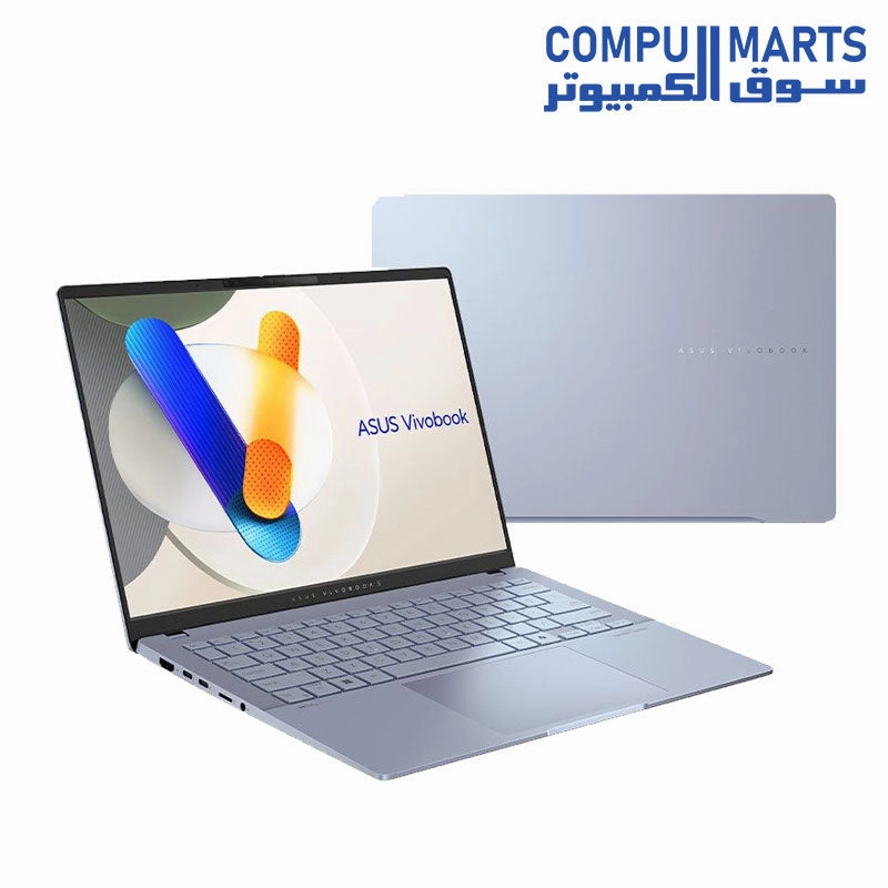 ASUS Vivobook S14 S5406SA-PP017W Laptop - Intel Core Ultra 7-256V - 16GB - 1TB SSD - Intel Arc Graphics - 14" OLED - Win11 - Mist Blue