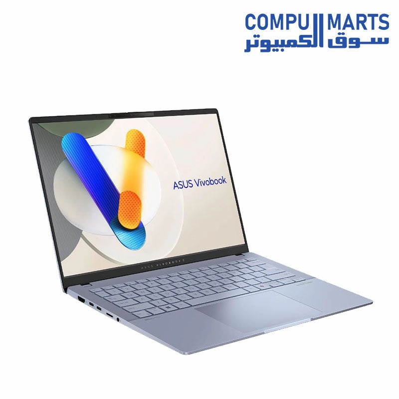 ASUS Vivobook S14 S5406SA-PP017W Laptop - Intel Core Ultra 7-256V - 16GB - 1TB SSD - Intel Arc Graphics - 14" OLED - Win11 - Mist Blue