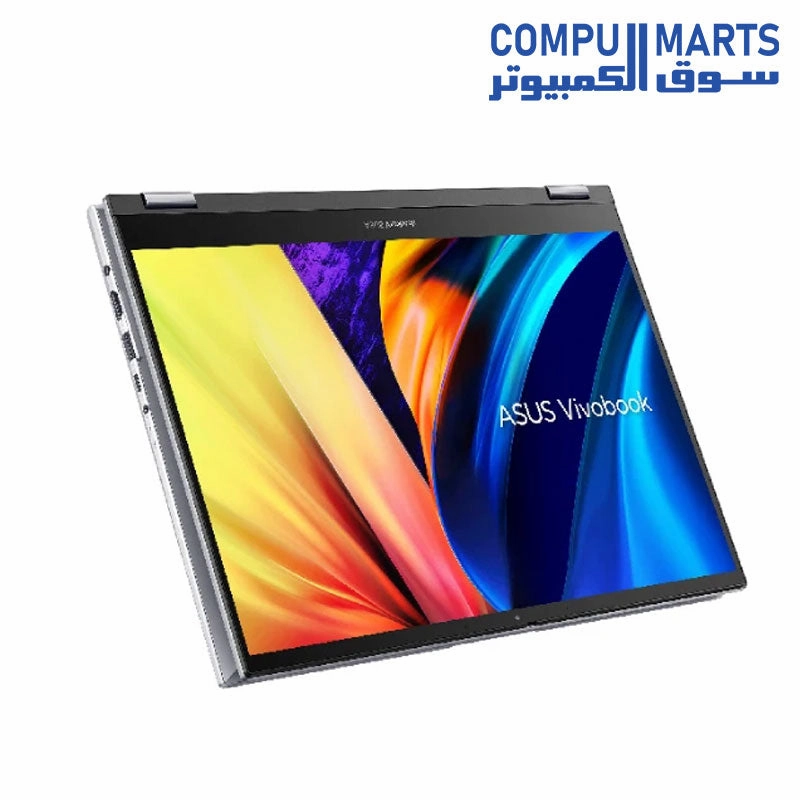 ASUS Vivobook S 14 Flip TN3402YA-LZ005W Laptop 14 inch WUXGA Flip Touch AMD R5 -7530U 8GB RAM 512GB SSD AMD Radeon Win11 Silver - 90NB1112-M006H0