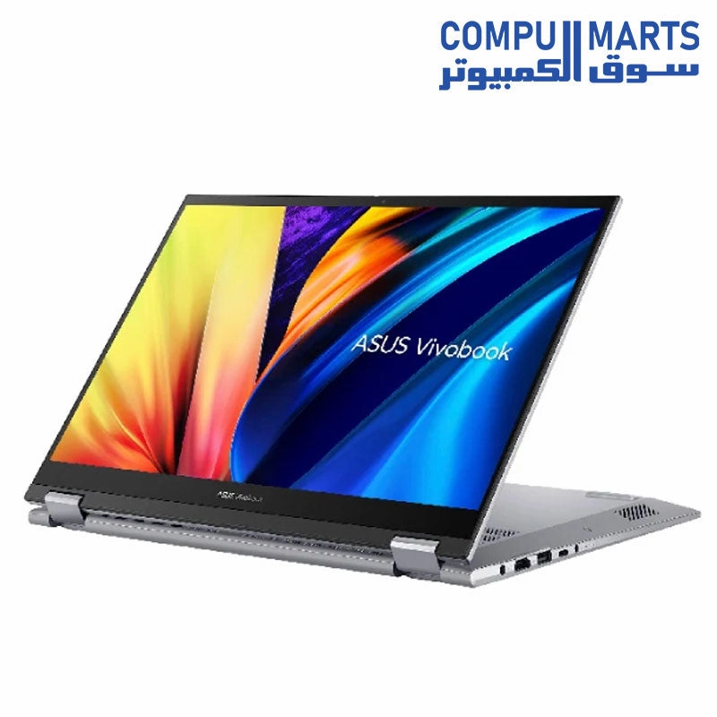 ASUS Vivobook S 14 Flip TN3402YA-LZ005W Laptop 14 inch WUXGA Flip Touch AMD R5 -7530U 8GB RAM 512GB SSD AMD Radeon Win11 Silver - 90NB1112-M006H0