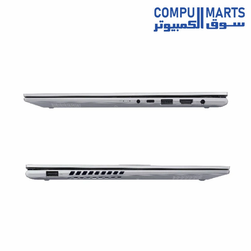 ASUS Vivobook S 14 Flip TN3402YA-LZ005W Laptop 14 inch WUXGA Flip Touch AMD R5 -7530U 8GB RAM 512GB SSD AMD Radeon Win11 Silver - 90NB1112-M006H0
