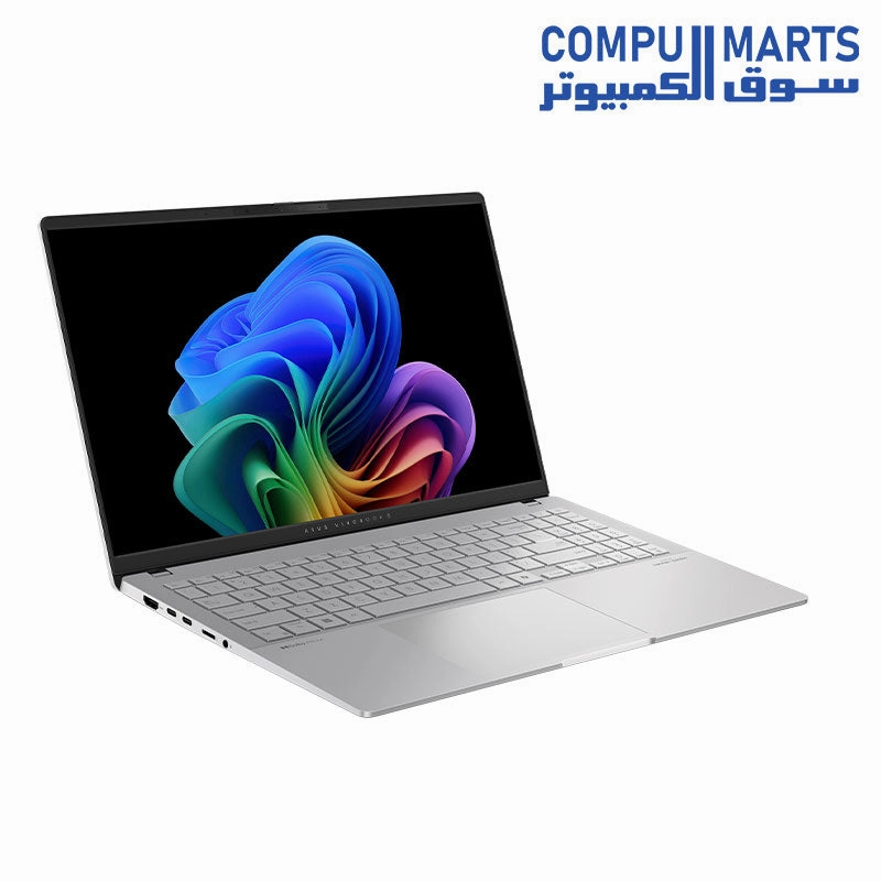 ASUS Vivobook S 15 S5507QA Snapdragon X Elite X1E 78 100 Laptop, Qualcomm Adreno GPU, 32GB LPDDR5X Ram, 1TB SSD, 15.6 3K (2880 x 1620) OLED 120Hz , 100% DCI-P3 600nits, Wi-Fi 7, Windows 11 Home, S5507QA